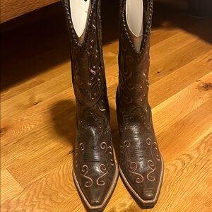 Brown Ariat Western Women's Boots